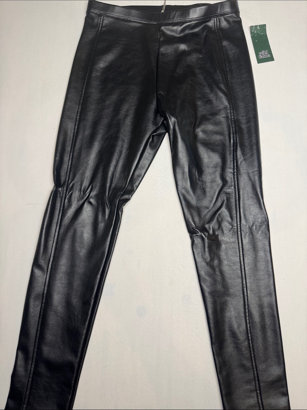 Woman’s faux-leather Pants